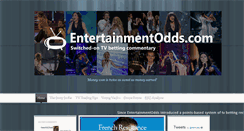 Desktop Screenshot of entertainmentodds.com